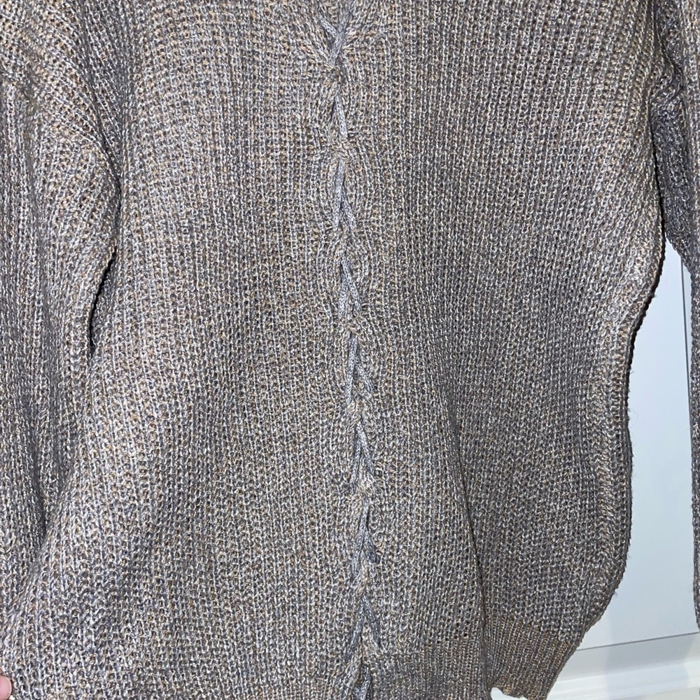 NWT Forever 21 Lace Up Sweater M - Picture 4 of 11